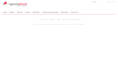 Desktop Screenshot of agenziabrand.it